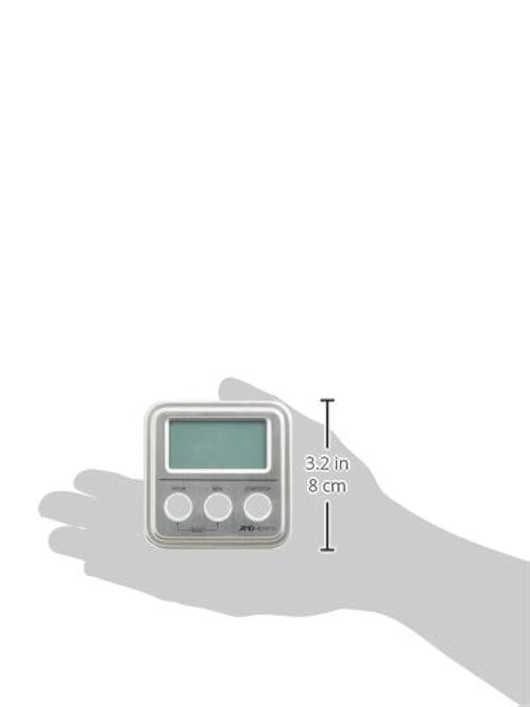 アナログタイマー   新品 AD5714 ブザー音 Hi・Low切替可能大型液晶タイマー(20時間形